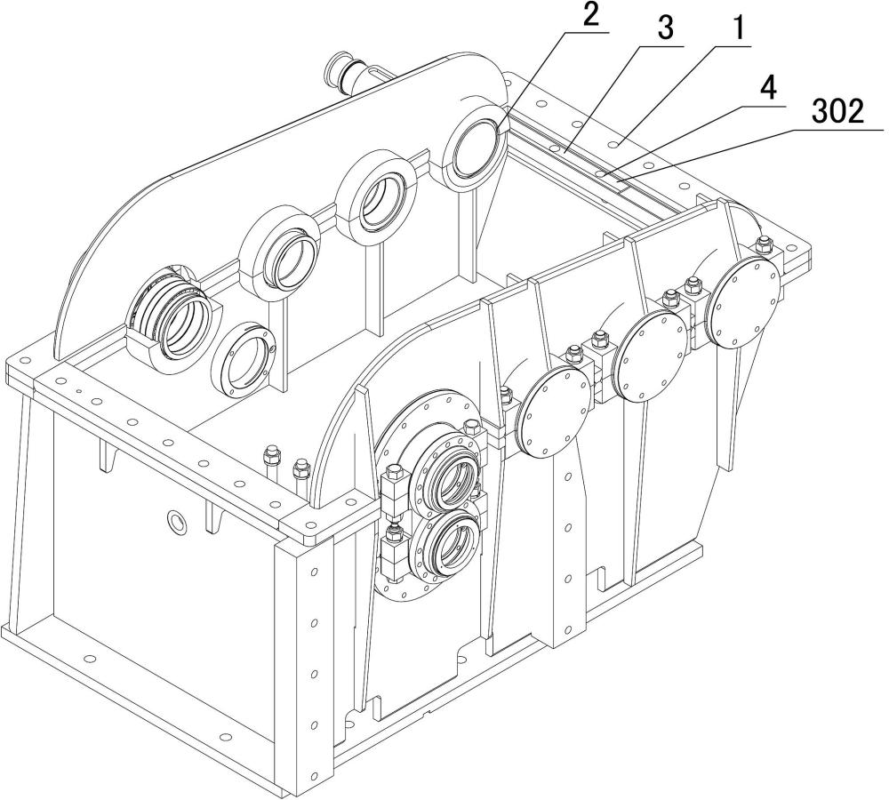 带油槽的齿轮箱体的制作方法