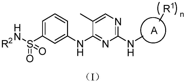 2-氨基-4-苯氨基嘧啶类化合物及其应用