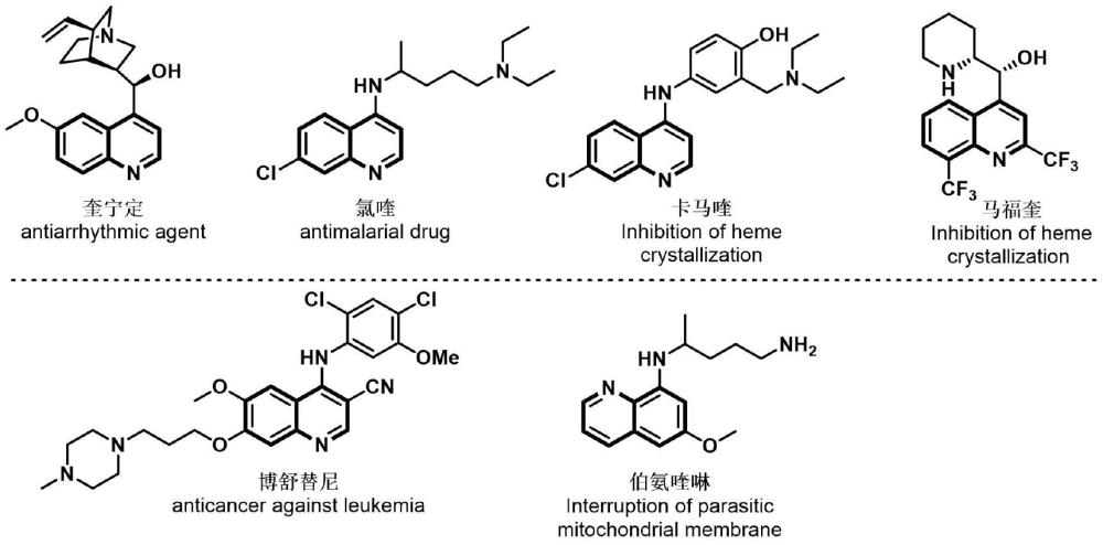 一种多取代喹啉衍生物及其合成方法和应用