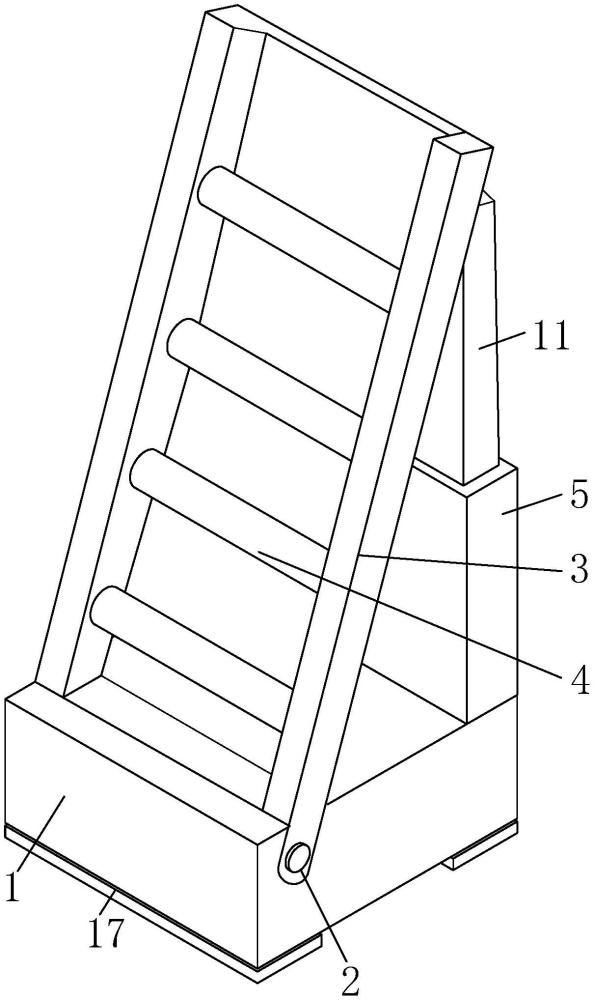 一种楼顶钢结构楼梯的制作方法