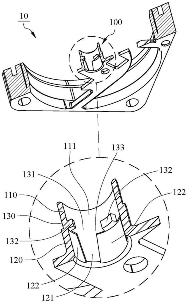 风扇座的轴筒及其轴筒模具的制作方法