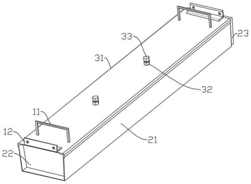 一种钢弹簧浮置板道床中心水沟模板装置的制作方法