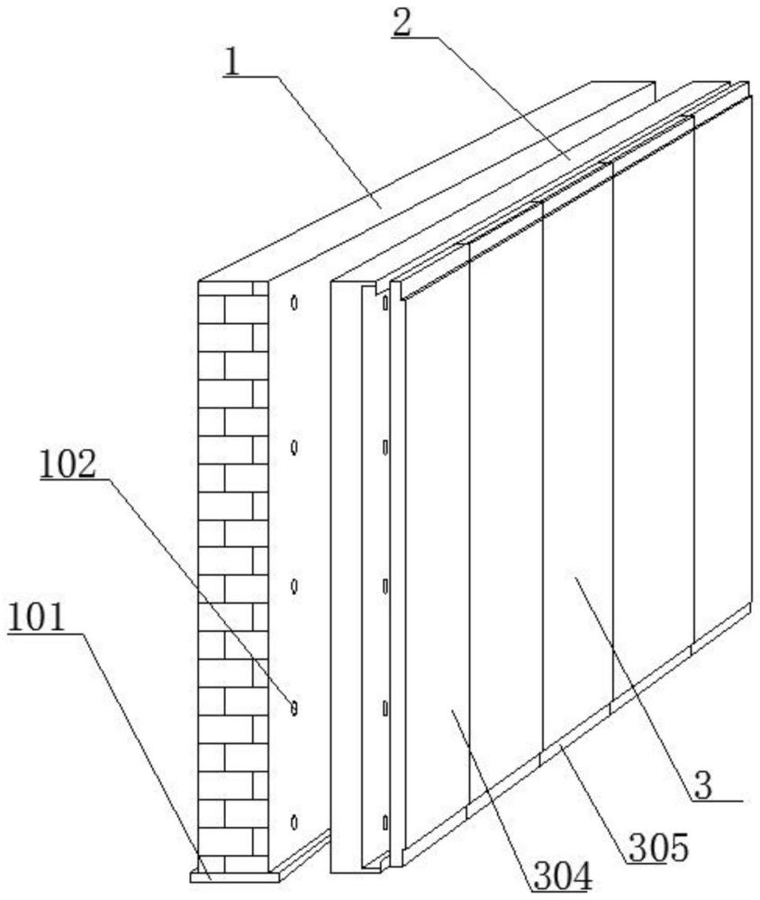 一种环保建筑防潮防虫墙体的制作方法