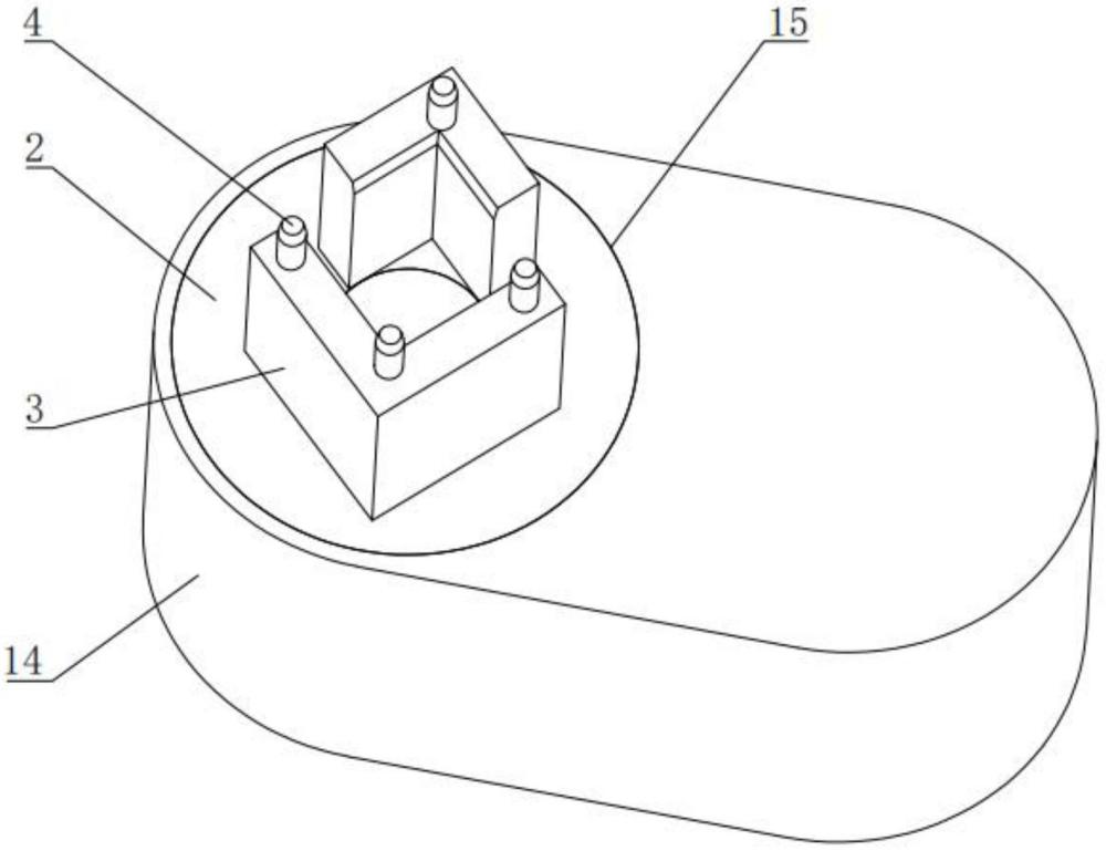 一种预埋腿连接套焊接定位装置的制作方法