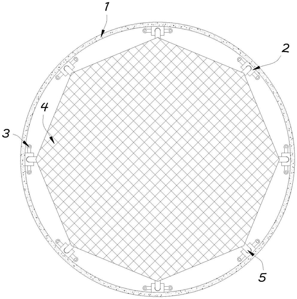 一种可拆式排水井盖防护网结构的制作方法