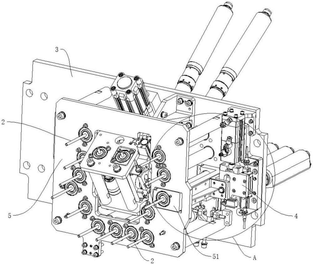 发动机法兰盘的螺栓拧紧装置的制作方法