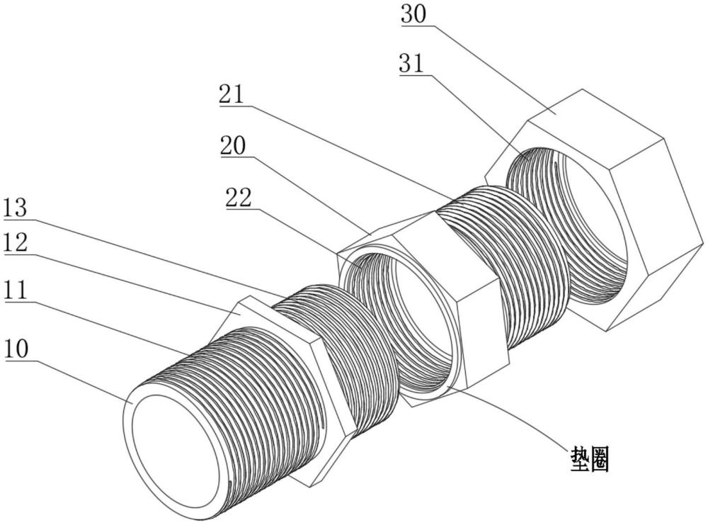 一种不锈钢软管用的防爆型接头的制作方法