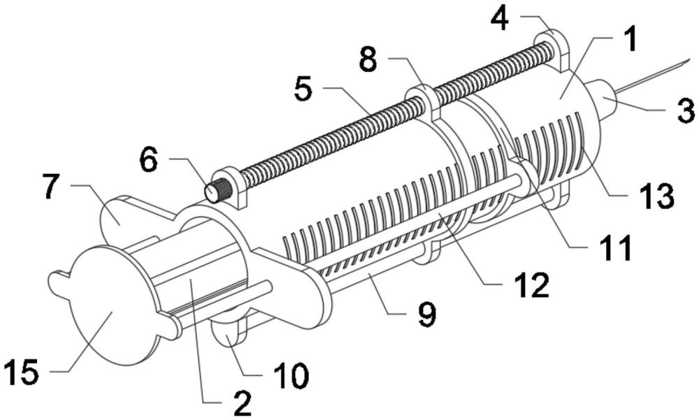 一种安全填充的专用注射器的制作方法