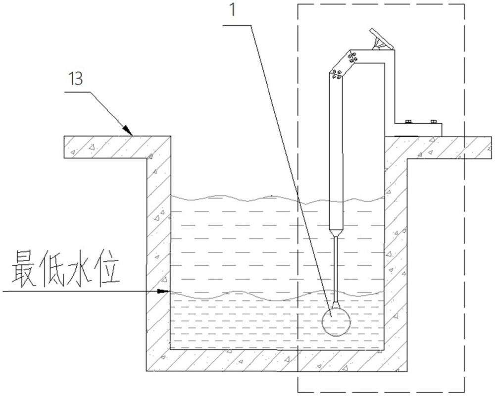 一种用于小型明渠的流量监测装置的制作方法