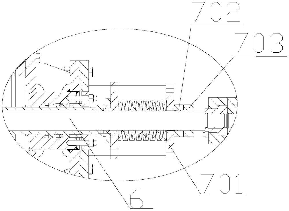 双闸板闸阀的碟簧储力机构及双闸板闸阀的制作方法