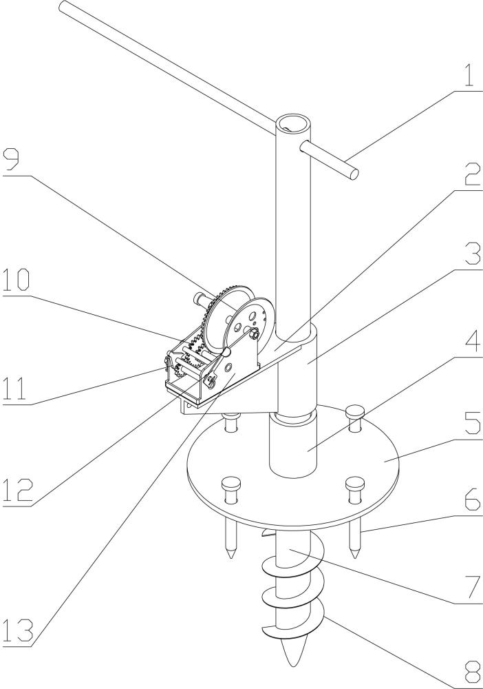 一种基于BIM的测绘放线桩的制作方法