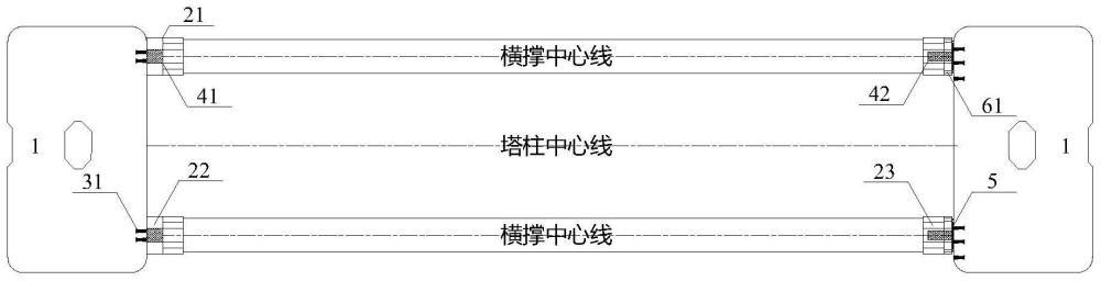 一种具有卯榫结构的新型桥梁横撑结构的制作方法