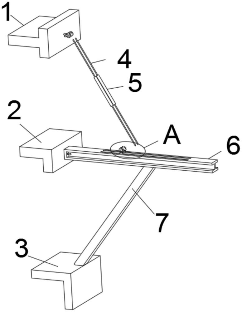 一种高空超大跨度悬挑结构花篮式支撑体系装置的制作方法