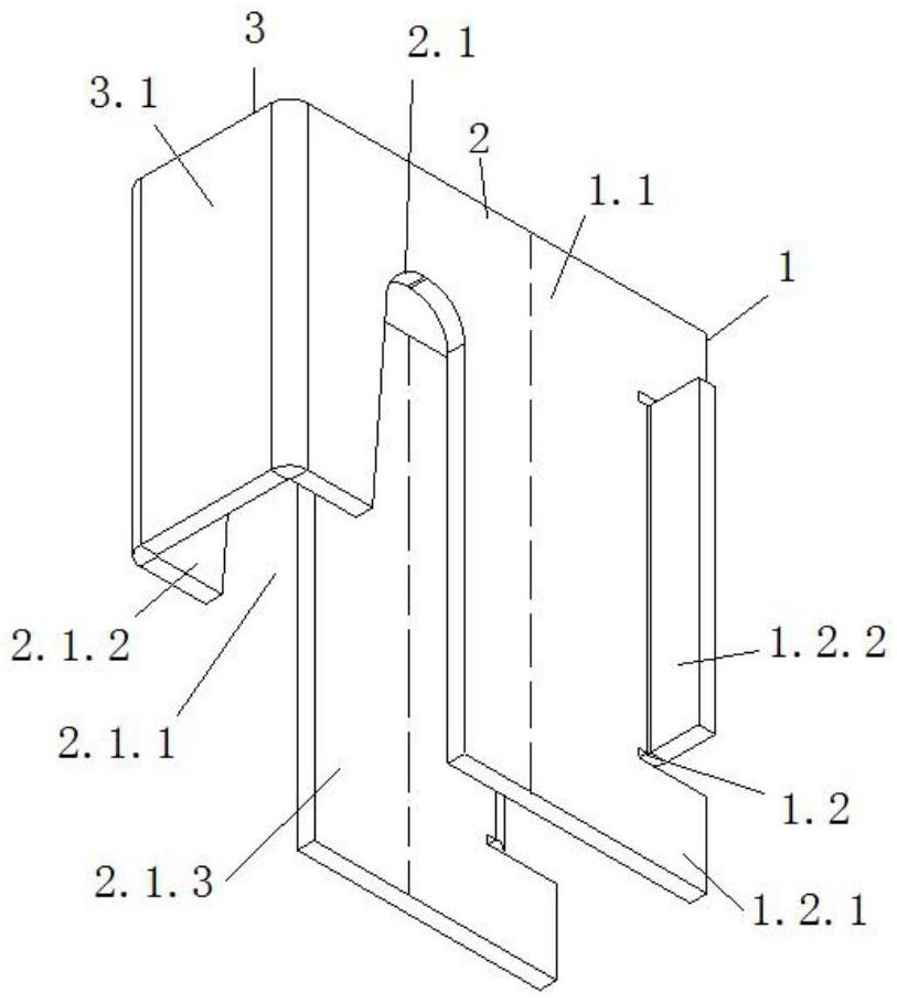 一种模壳用卡件及含此卡件的模壳的制作方法