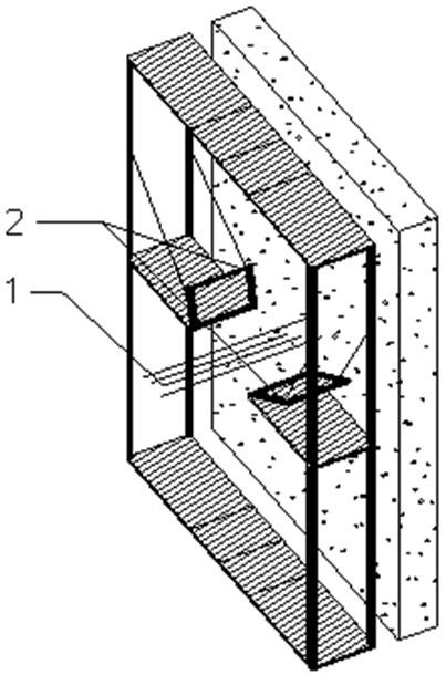 升降脚手架工况下的超高层建筑悬挑结构二次施工方法与流程