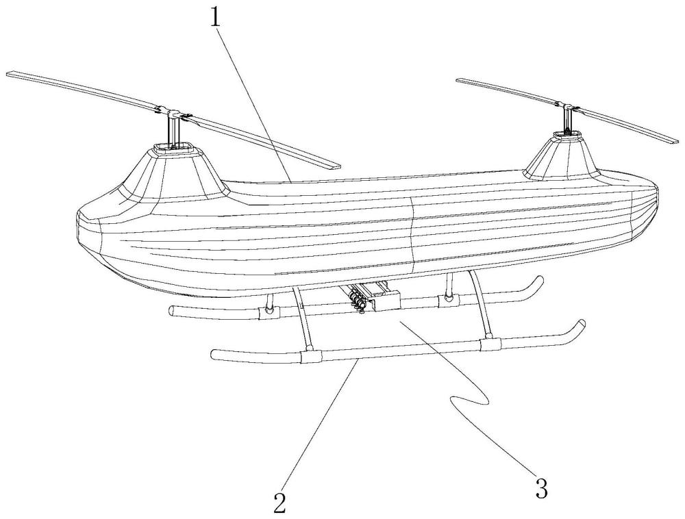 一种双旋翼农林植保无人直升机的制作方法