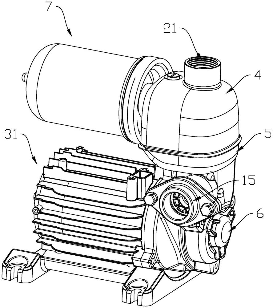 一种自吸泵用泵头及自吸泵的制作方法