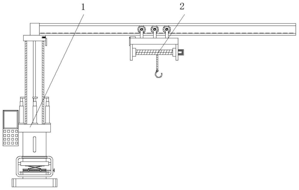 一种具有无线精准定位结构的单轨吊车的制作方法