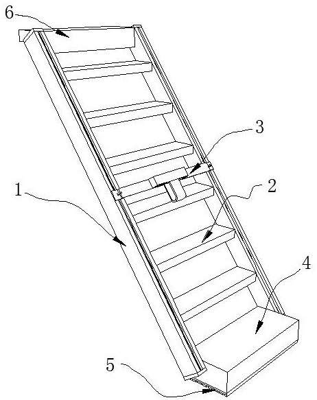 建筑工程梯的制作方法