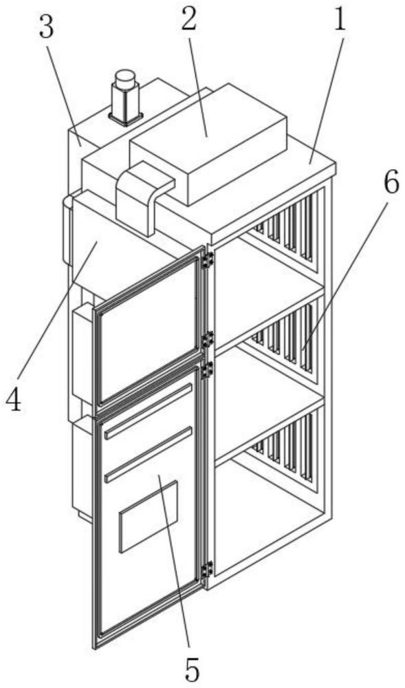 一种附带内外气流循环功能多方位降温式高压柜的制作方法