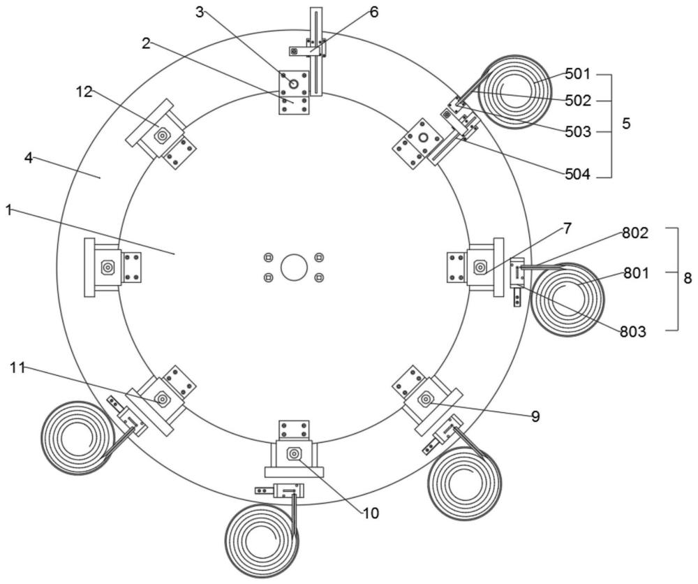 一种子端四pin连接器生产机构及其生产方法与流程