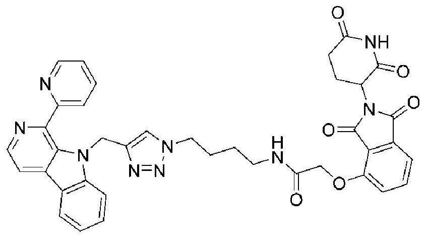 β-咔啉-沙利度胺偶联物及其在制备逆转ABT-199耐药的药物中的应用