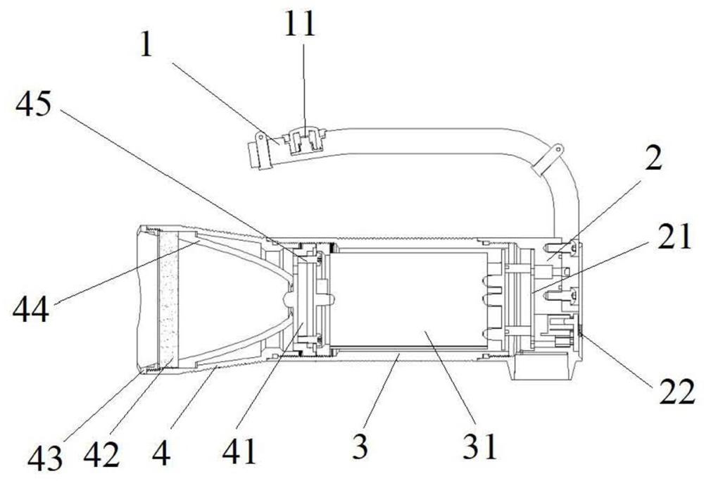 具有电量指示的消防照明灯的制作方法