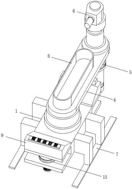 一种具有转向结构的道路桥梁隔震破碎装置的制作方法