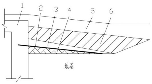 压变破坏式桥台与路面的连接结构