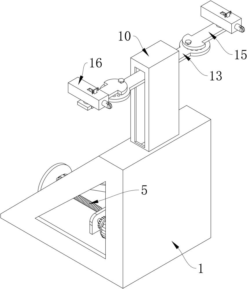 一种能够快速调节的建筑施工用垂直检测设备的制作方法