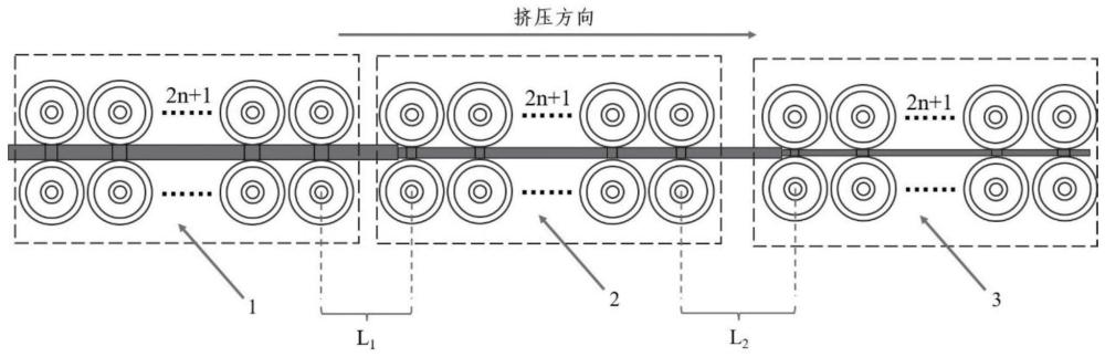 一种镁合金挤压材的在线余热淬火系统的制作方法