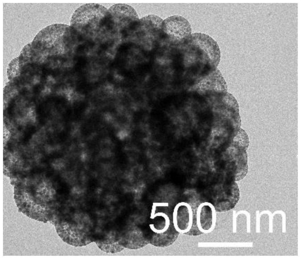 碲化钴纳米颗粒@介孔空心碳组合球复合材料及其制备和应用