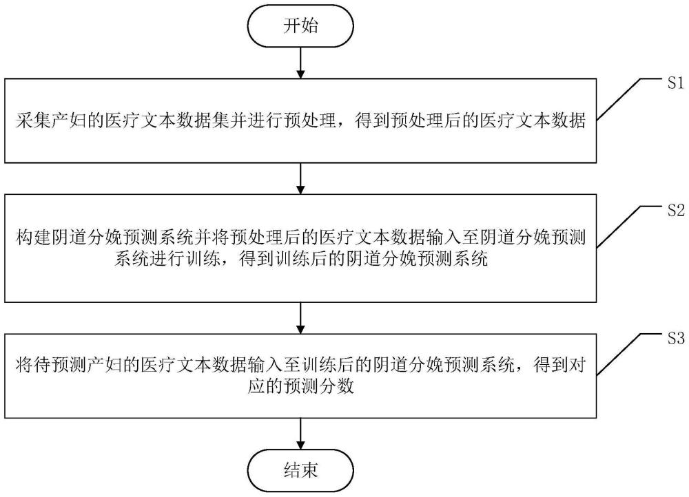 一种基于语言模型和神经网络的阴道分娩预测方法及系统