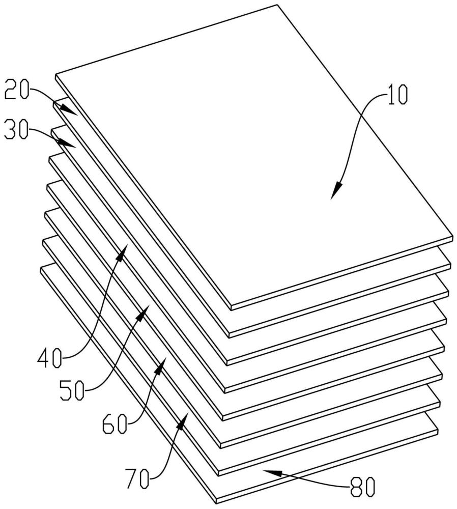 一种结合微晶材料实现变色的膜材料及其制作方法与流程