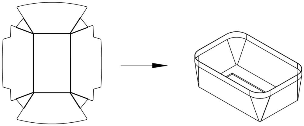 纸杯碗杯体折叠成型装置的制作方法