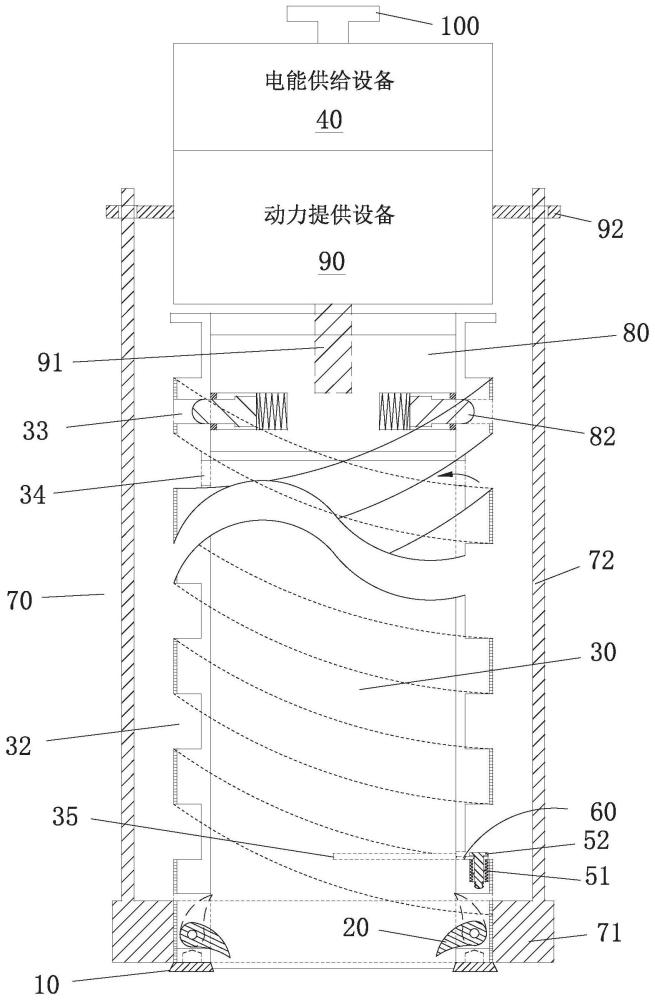 一种适用于智能机器人搭载的冰川浅层冰芯自动钻取装置