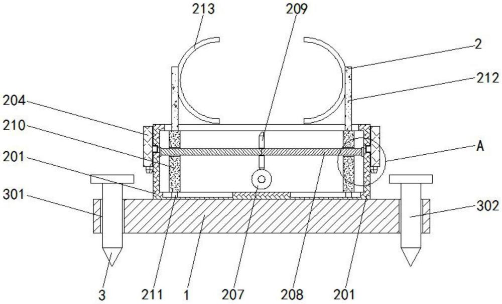 一种管线槽施工管线固定夹具的制作方法