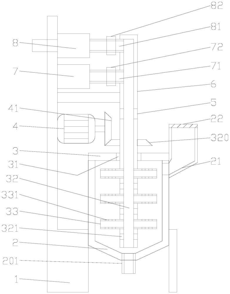 珠光颜料搅拌烘干装置的制作方法