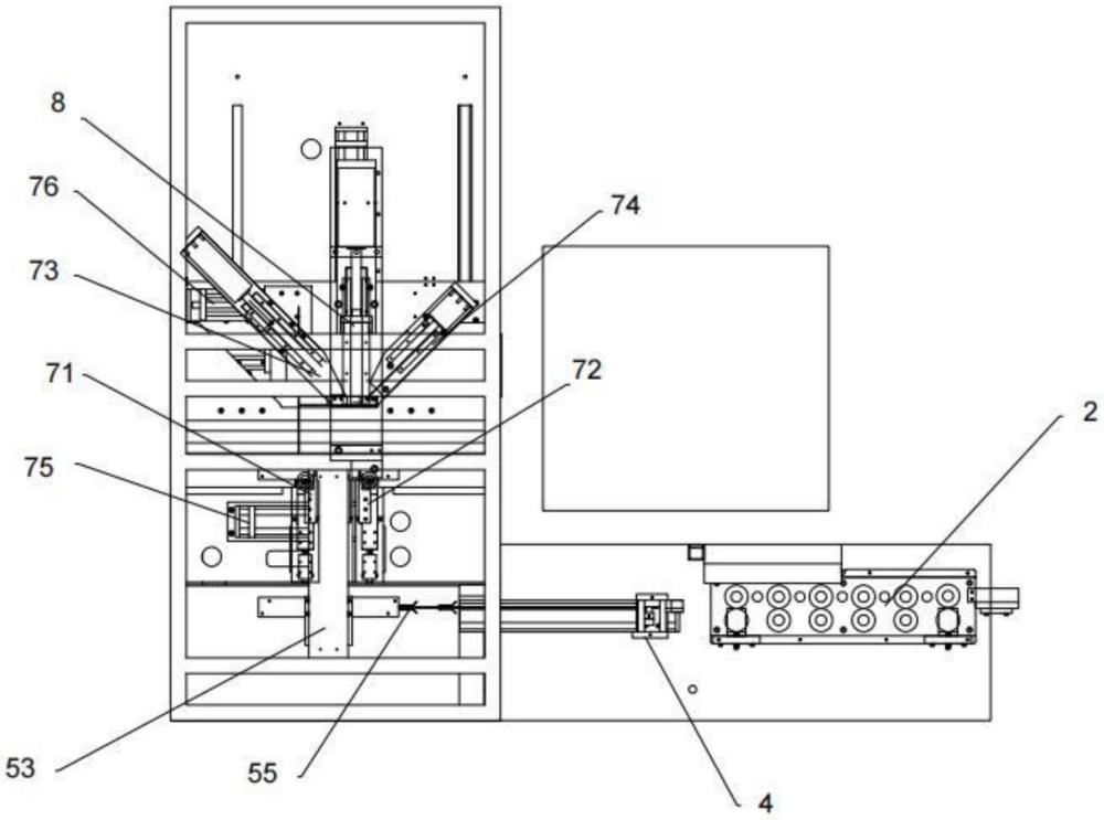 一种金属袋式空气过滤器内框折弯自动化一体成型机的制作方法