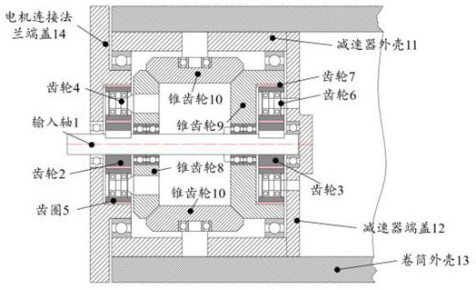 一种起重机专用减速卷筒