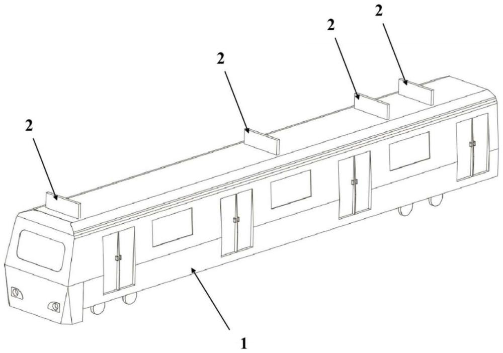 一种用于地铁列车增阻减速的纵向阻力板设计