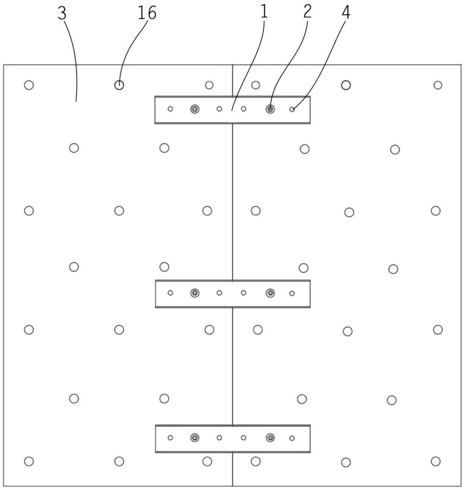 一种免拆复合保温模板拼缝定位连接装置的制作方法