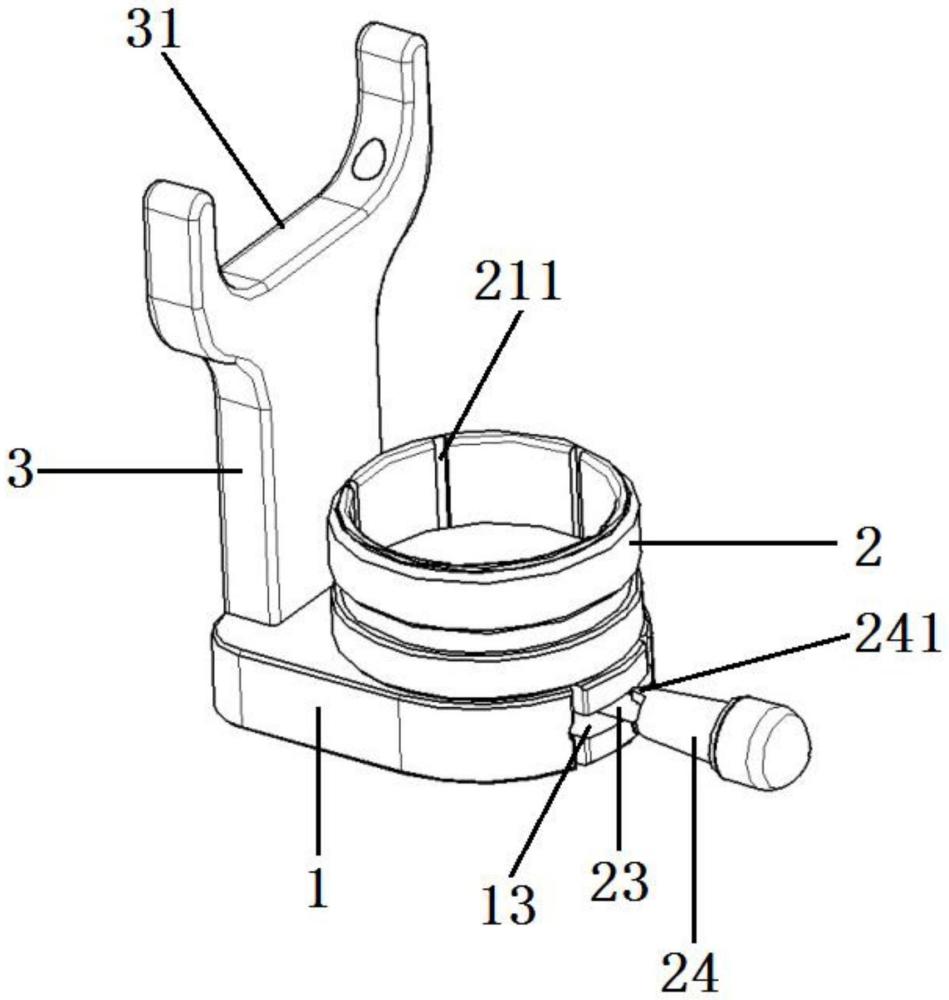一种航空插头与弯式尾附的旋转定位安装治具的制作方法