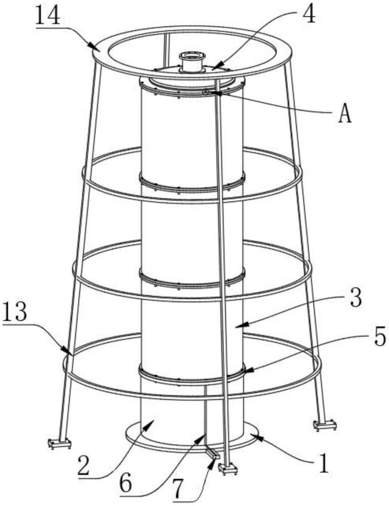 一种焊接塔组装用定位装置的制作方法