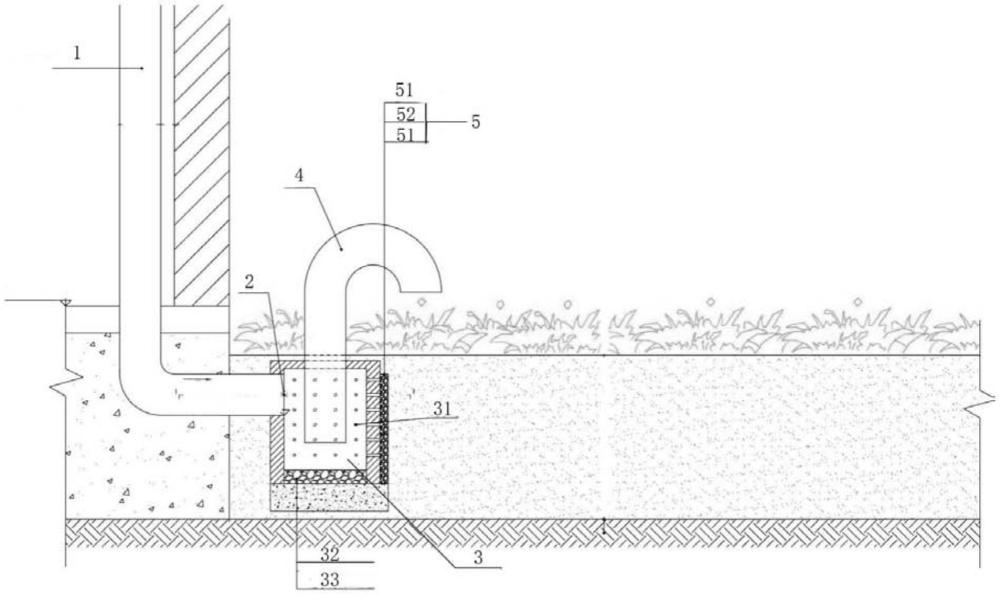 一种高层建筑雨水立管虹吸断接设施的制作方法