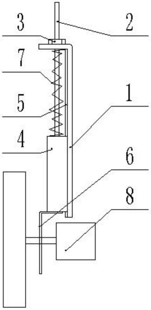 一种小空间内编码器安装架的制作方法