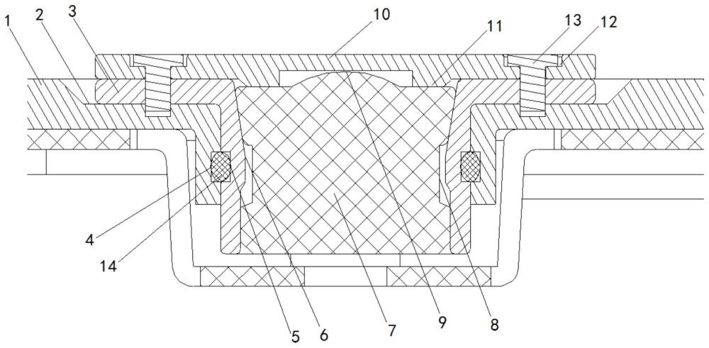 一种应用于锂离子电池盖板的补液结构的制作方法