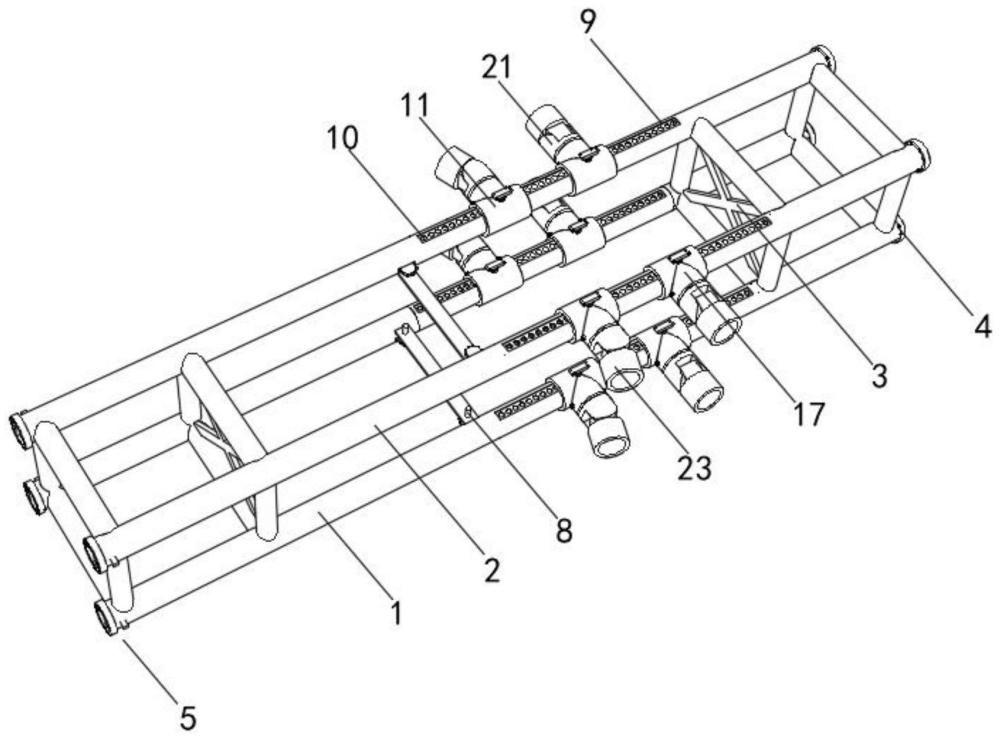 一种建筑施工用桁架的制作方法