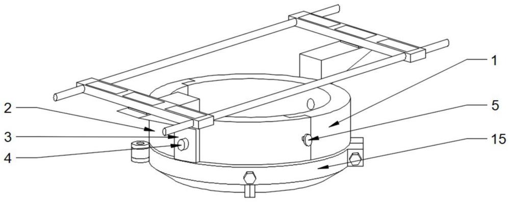 一种装配式楔形抱箍模板支撑装置的制作方法