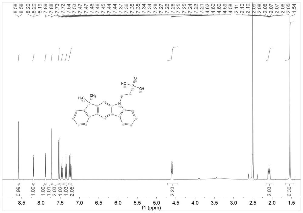 含有吲哚的膦酸化合物及其应用及光电器件的制作方法